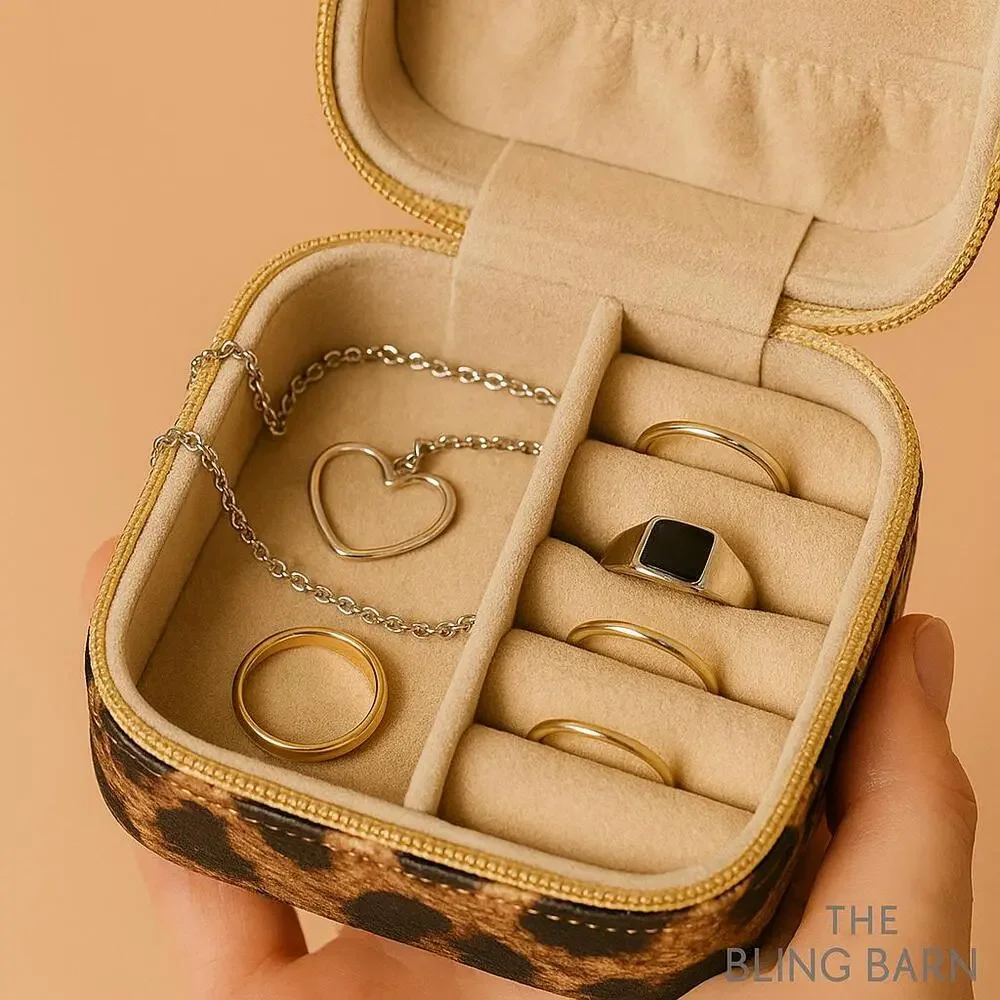 Roam Free Leopard Jewelry Box